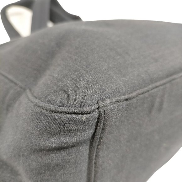 00125144# Prada Shoulder Bag Black Canvas - Picture 5 of 10